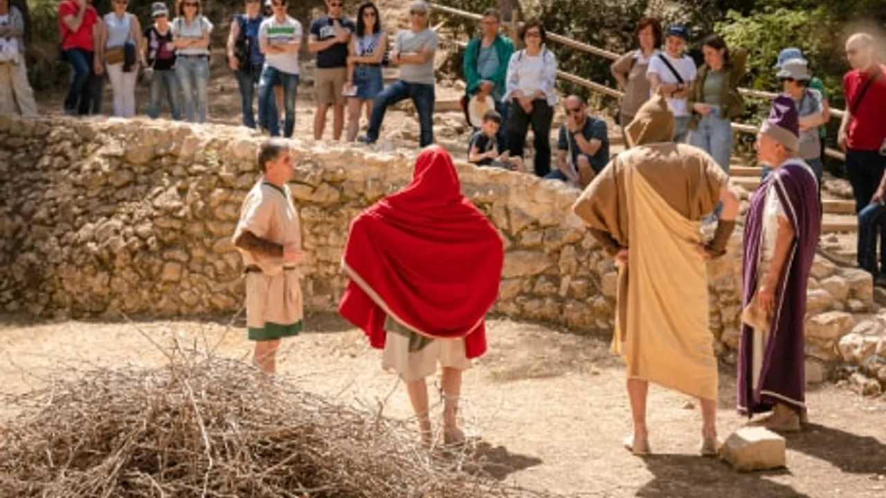 Visites teatralitzades al Jaciment Ibèric de la Font de la Canya