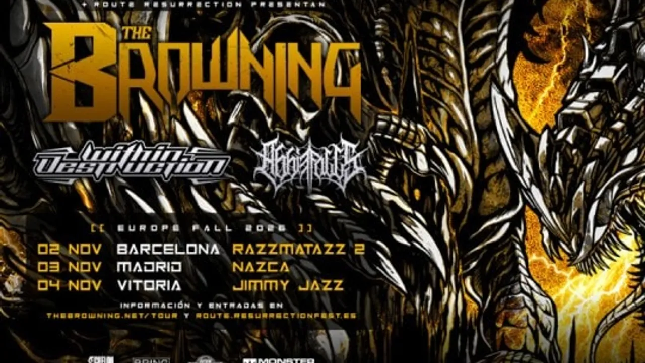 Route Resurrection 2026: THE BROWNING + Within Destruction + Abbie Falls