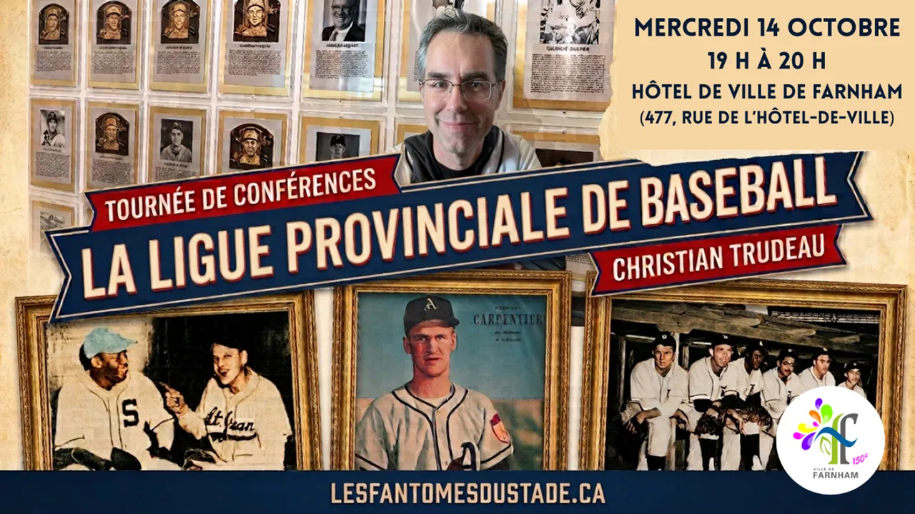 Conférence sur l’histoire de la ligue provinciale de baseball, par Christian Trudeau