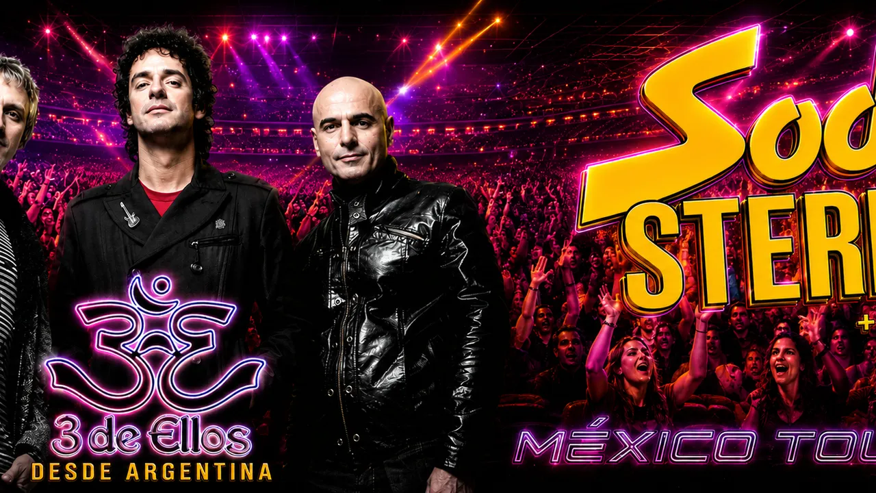 3 de Ellos en Monterrey - Soda Stereo & Cerati Homenaje