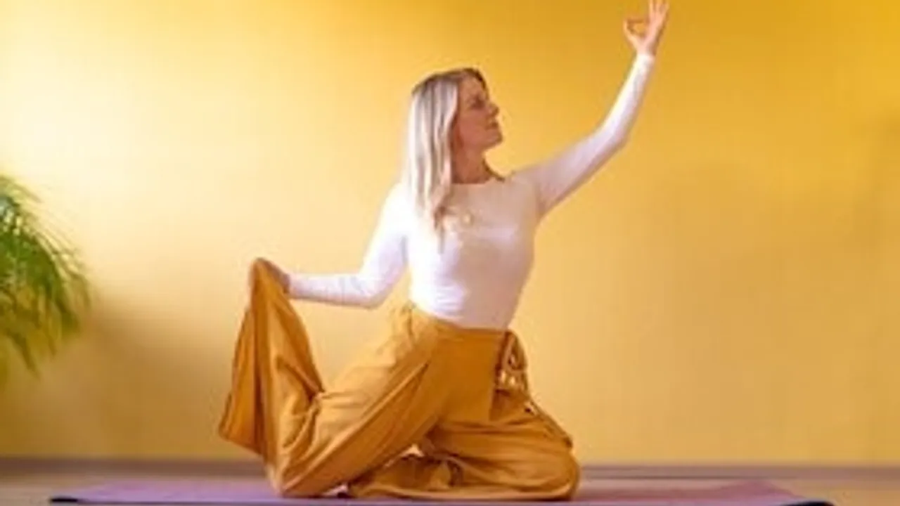 Yoga in der Buchhandlung