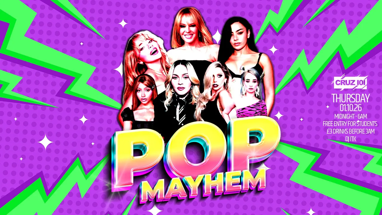POP MAYHEM Every Thursday