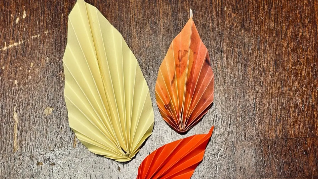 Sound-A-Gami class: Letting go-Leaf edition