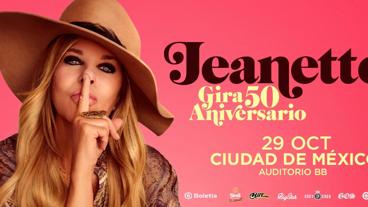 JEANETTE - GIRA 50 ANIVERSARIO