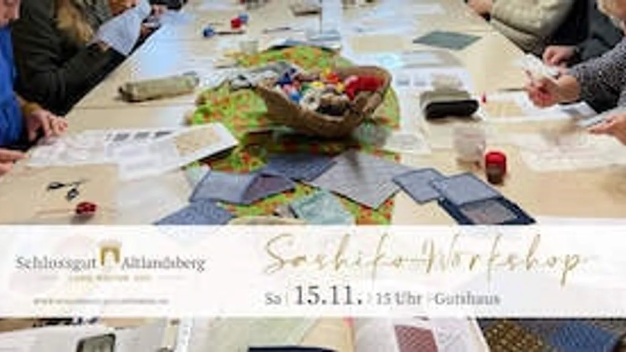 Textilworkshop mit Birgit Paschke  „Japanische Sticktechnik Sashiko“