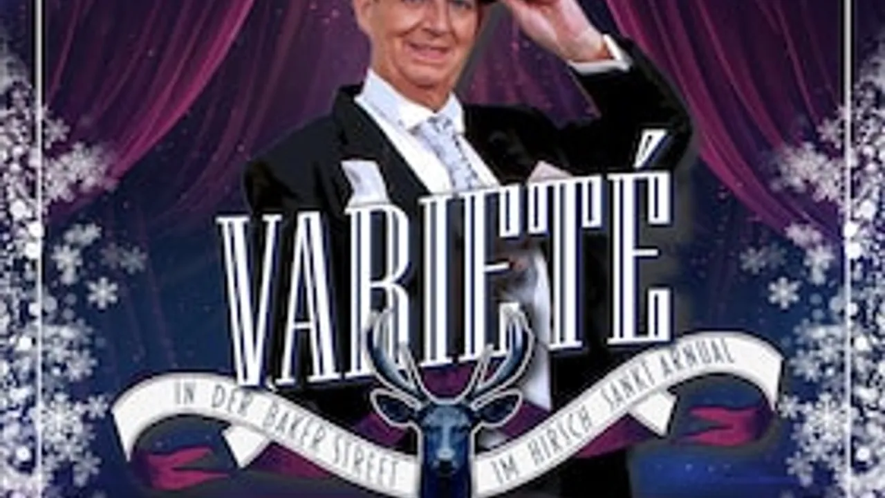 Varieté im Hirsch - Weihnachtsspecial mit Magie, Artistik, Burlesque & Comedy