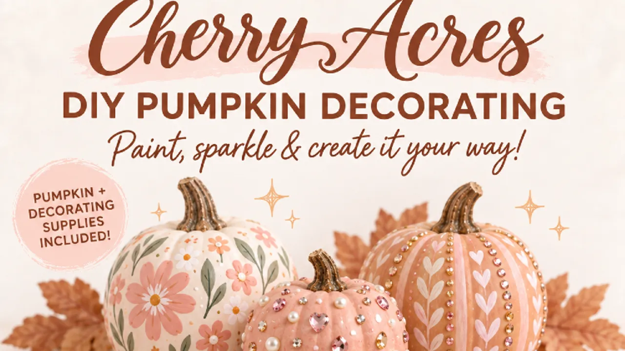 DIY Pumpkin Decorating at Cherry Acres
