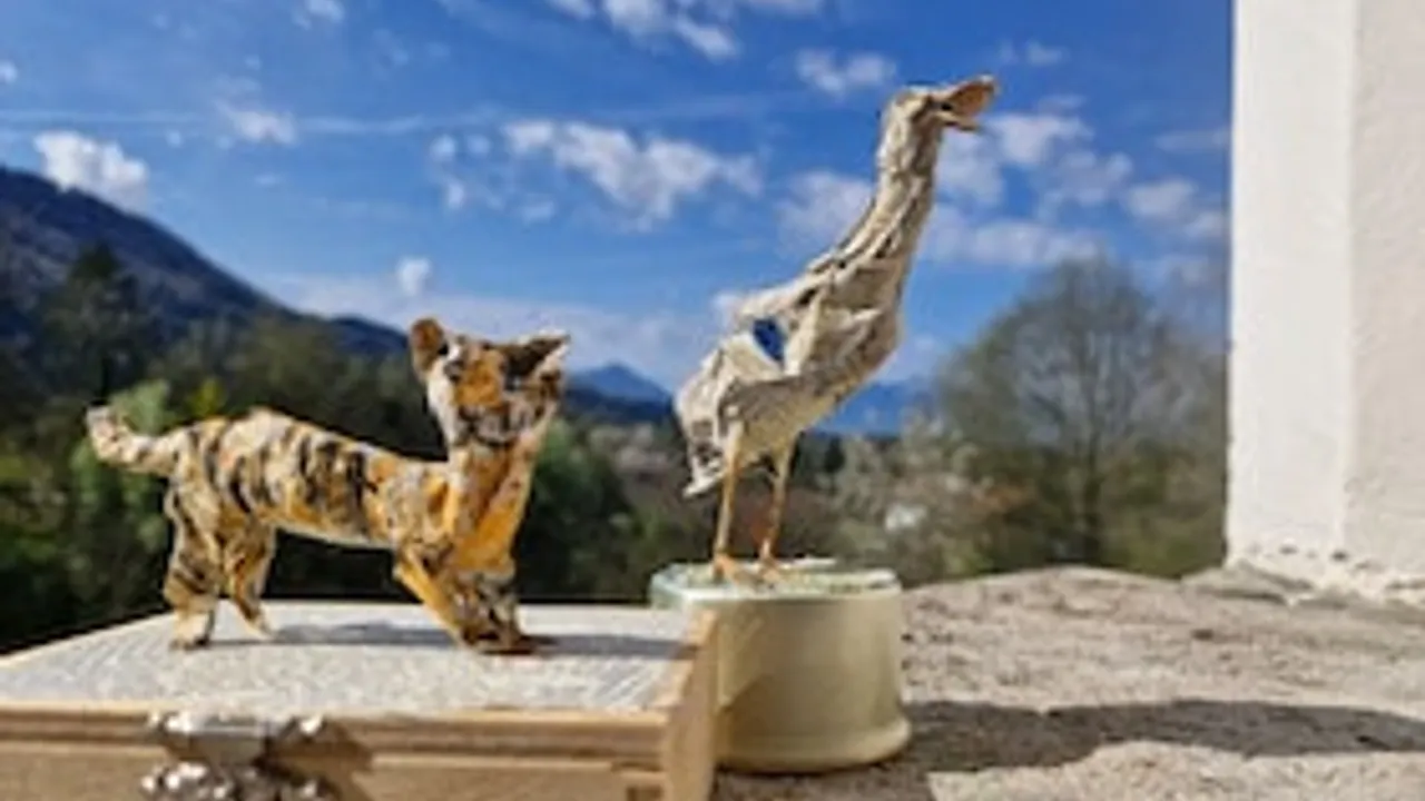 Workshop Schule der Fantasie: "Papiertiger, Zeitungsente und Co"
