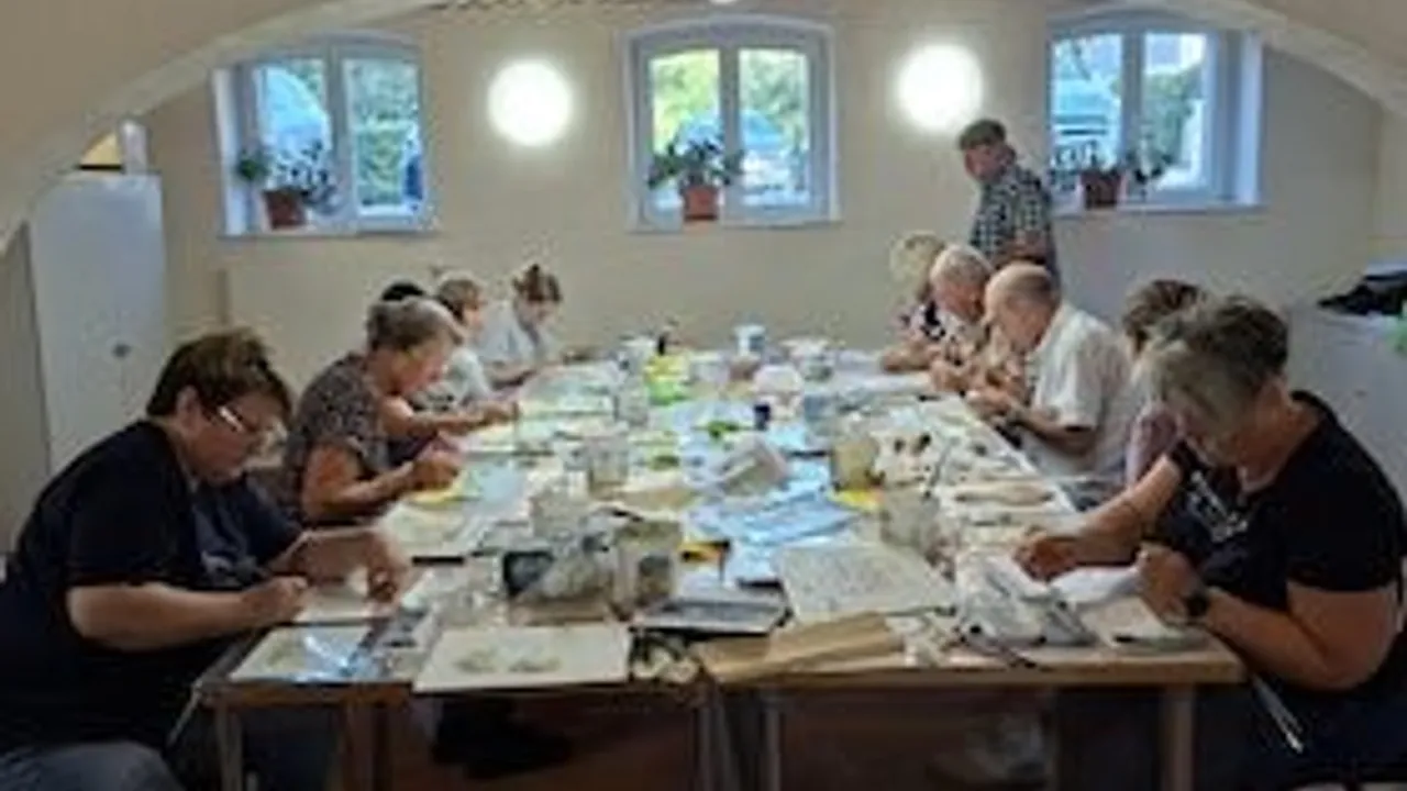 Workshop: "Faszination Aquarell" - ein Spiel von Flächen, Linien und Farben