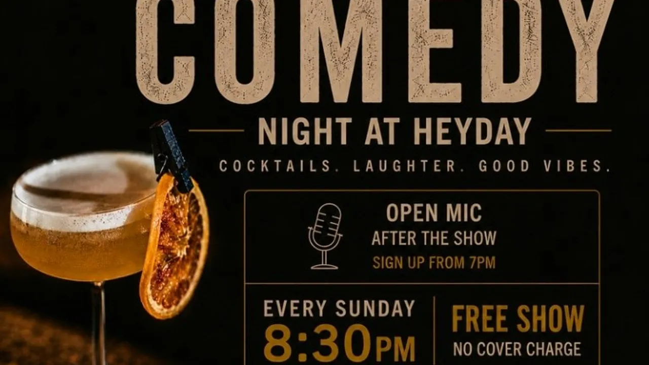 Sunday Night Comedy at Heyday Miami