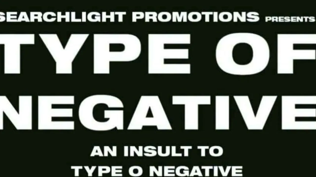 TYPE OF NEGATIVE