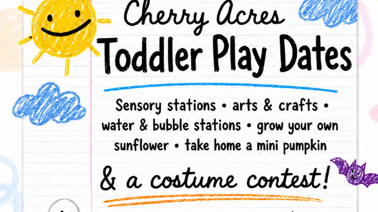 Toddler Time at Cherry Acres