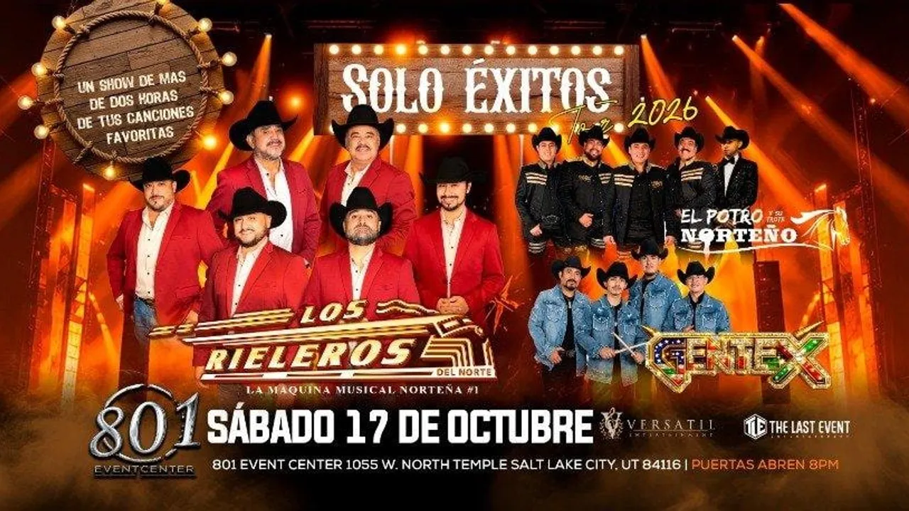 LOS RIELEROS DEL NORTE, EL POTRO NORTEÑO & MAS