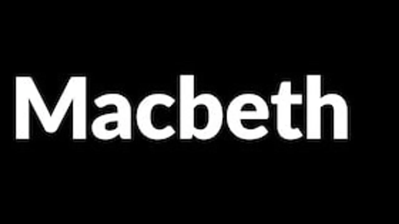 Macbeth - Premiere; Stückeinführung 19:30 Uhr
