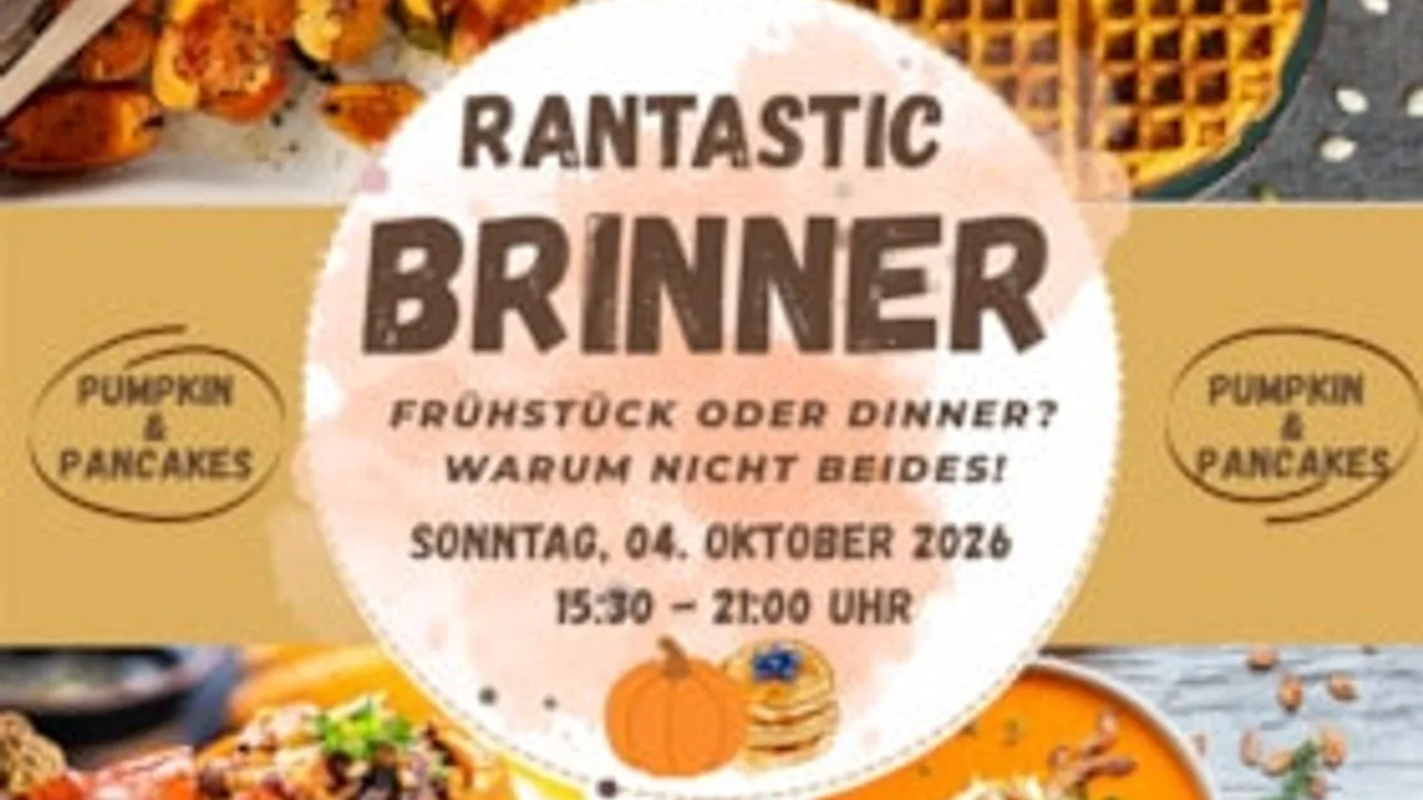 Rantastic Brinner – Breakfast meets Dinner- Pumkin & Pancakes – Brinner im Oktober