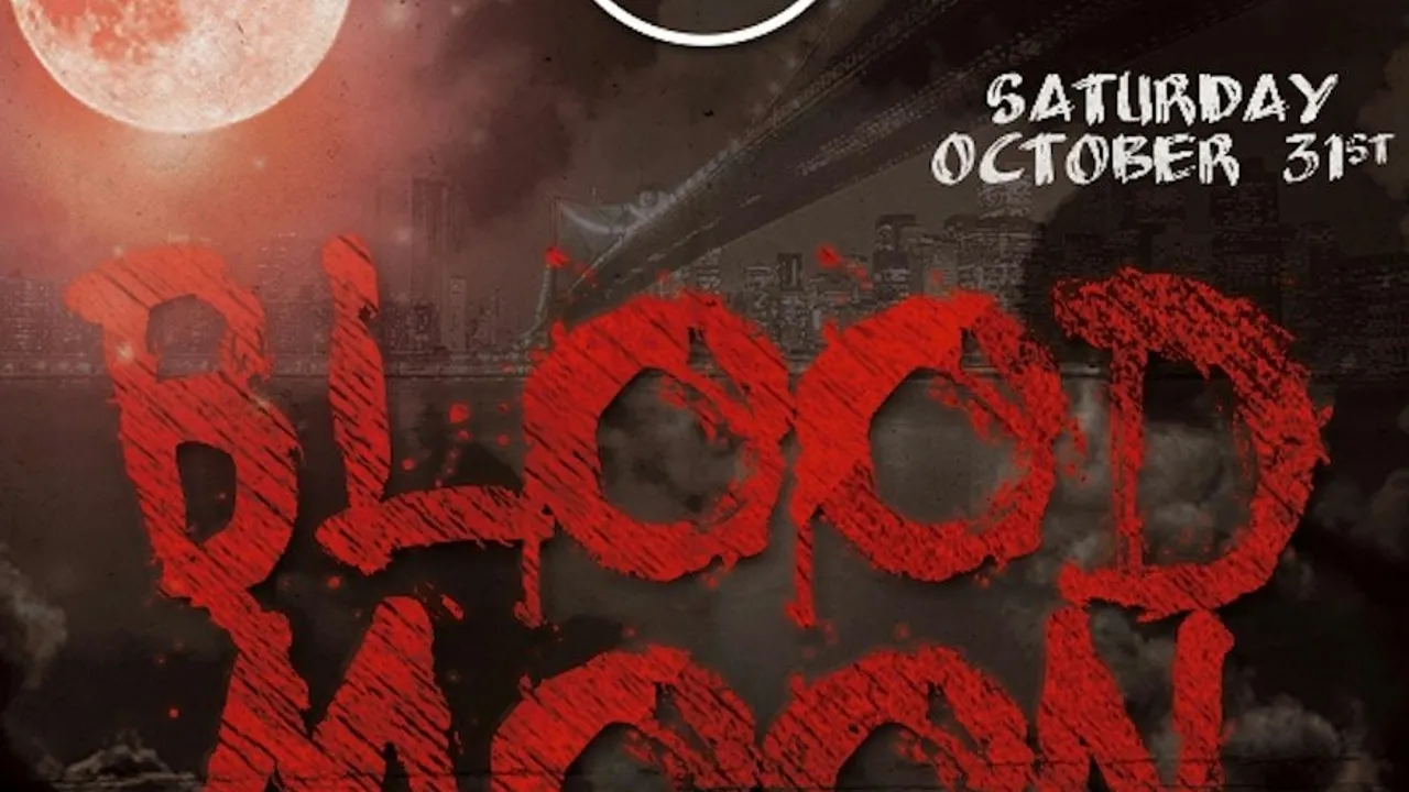 Blood Moon Halloween Party Yacht Cruise New York City