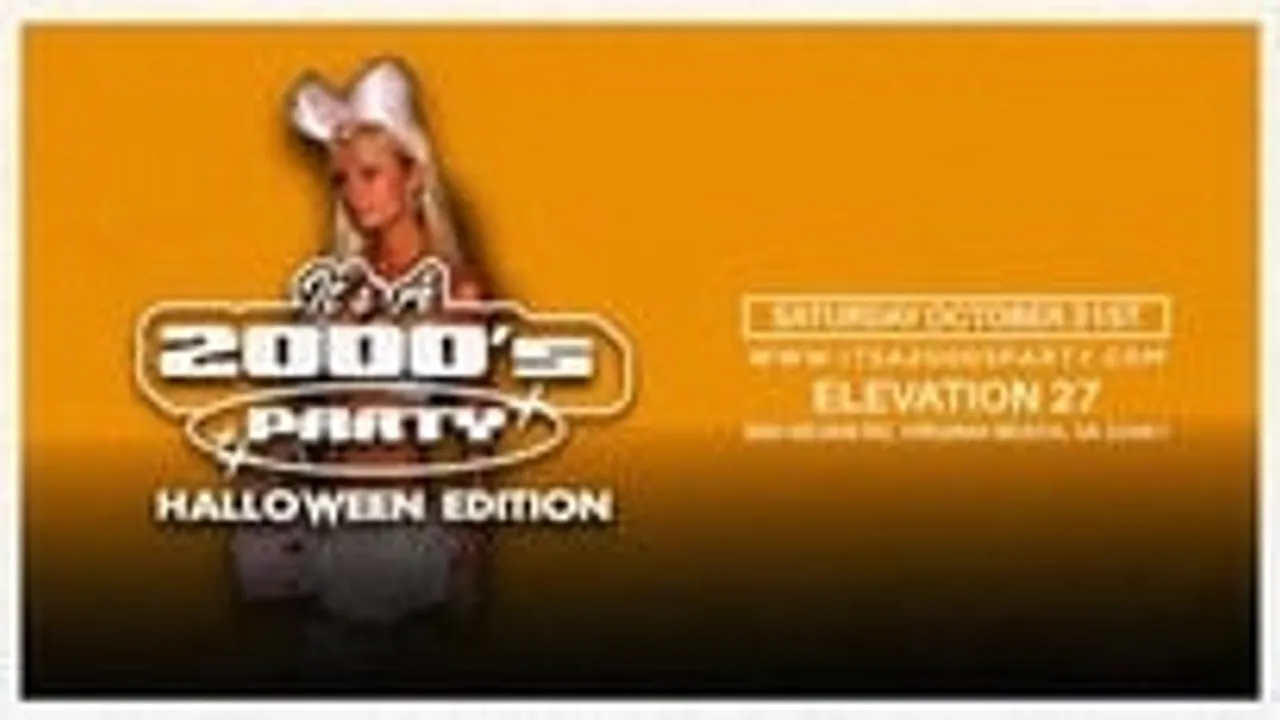 It's A 2000s Party by Slacker University (Ages 18 & Up)