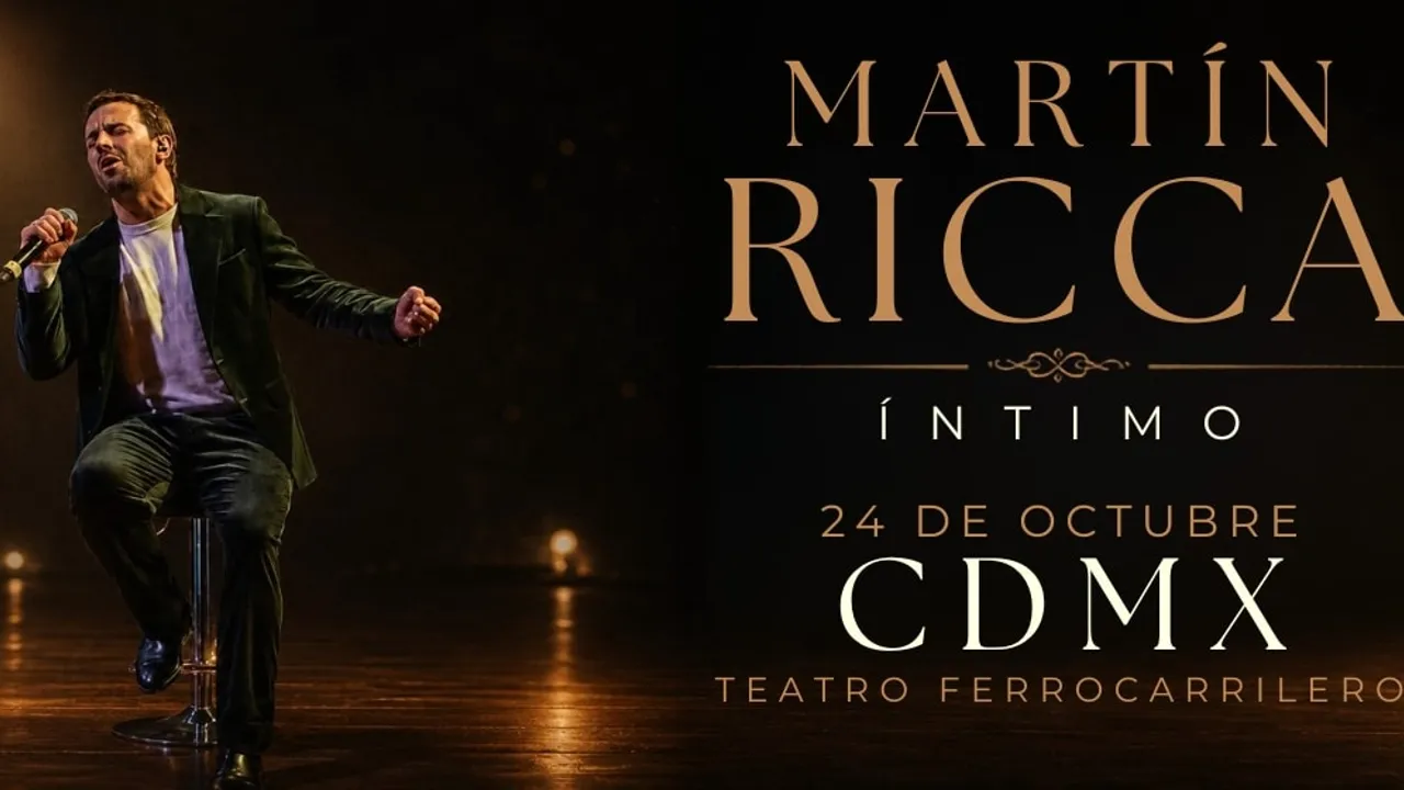 MARTÍN RICCA ÍNTIMO CDMX 2026