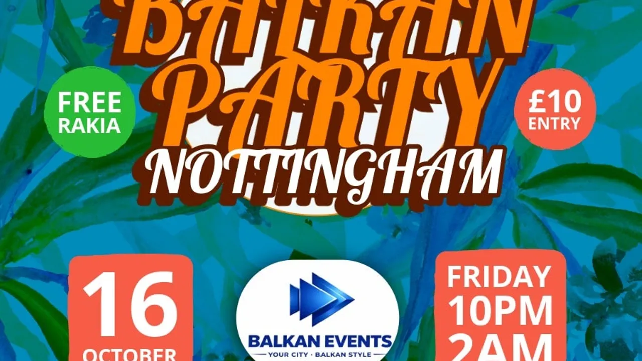 BALKAN Party NOTTINGHAM - Harvest & Beats