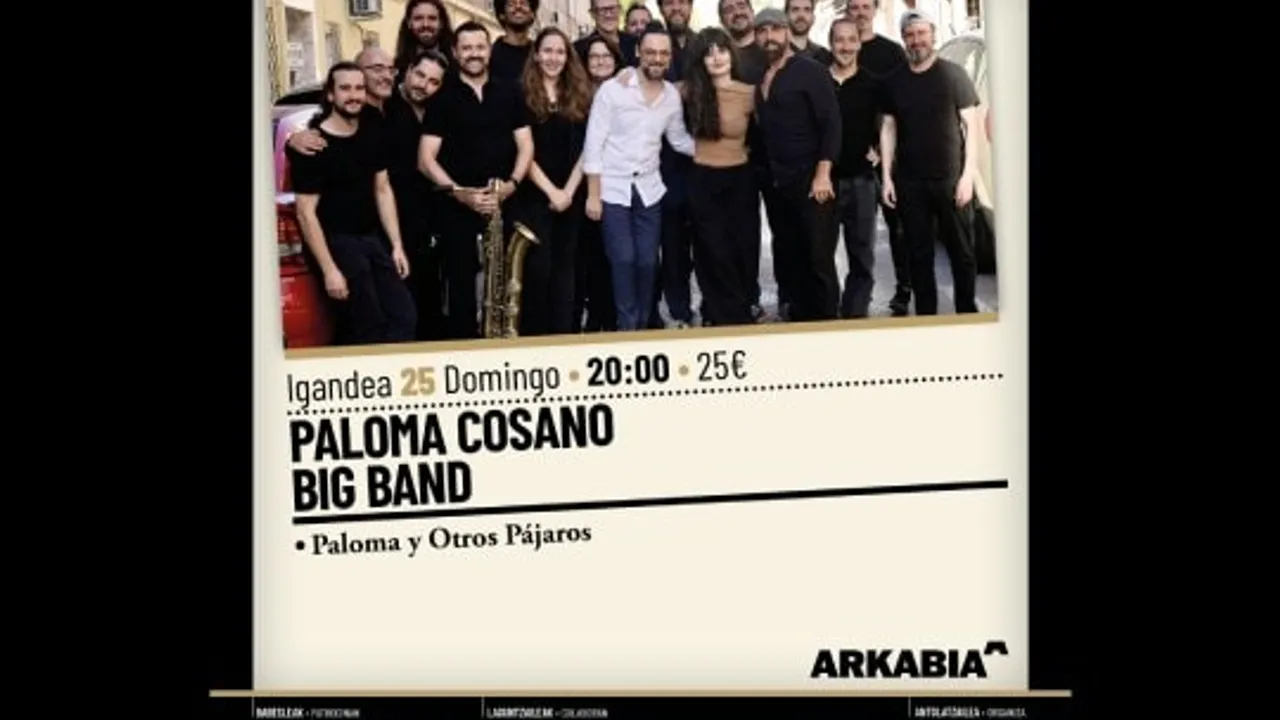 Dazz Jazz 2026: Paloma Cosano Big Band
