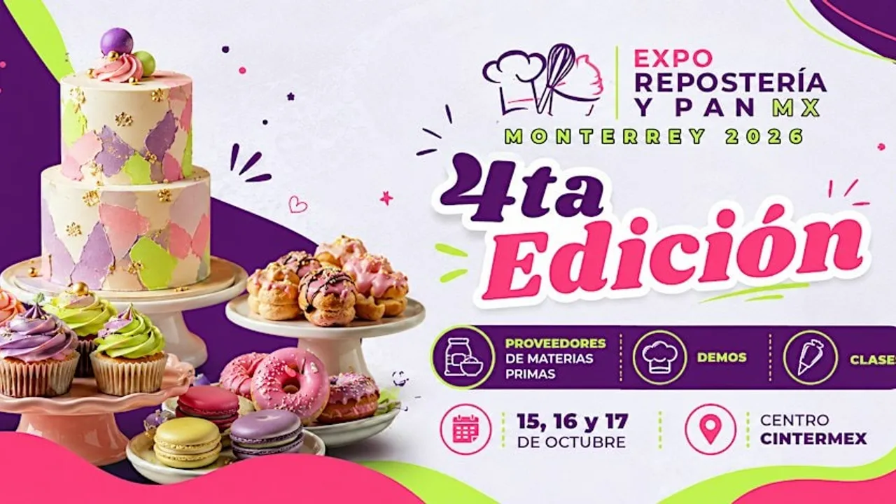 Expo Repostería Monterrey 2026 | 4ª Edición