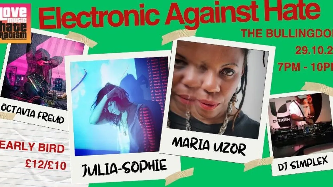 Love Music Hate Racism presents Electronic Against Hate