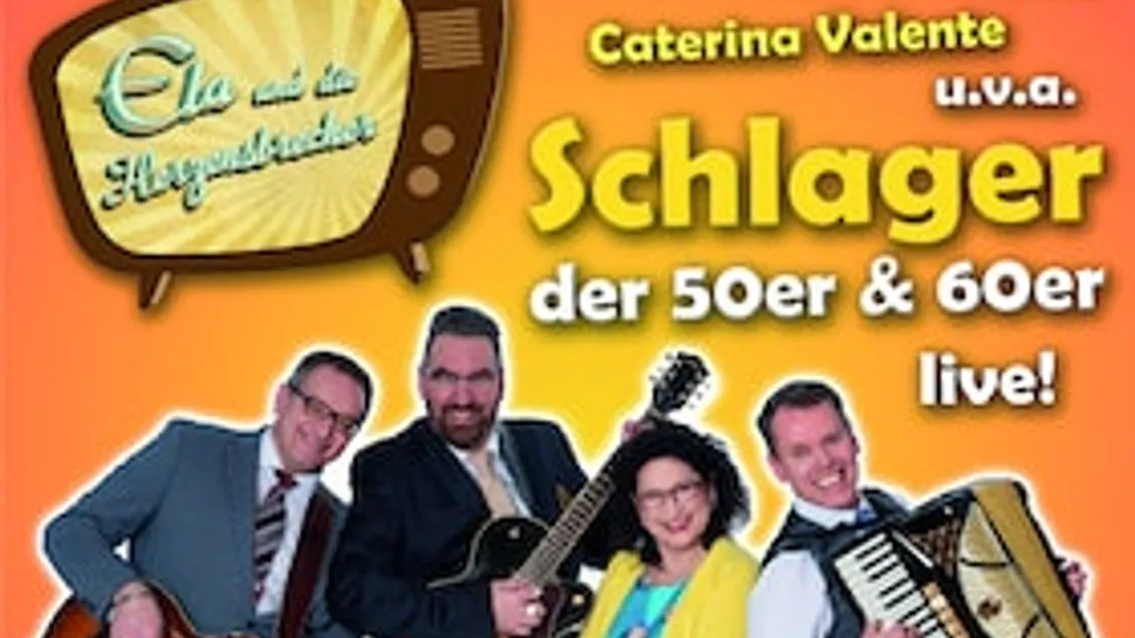 Ela und die Herzensbrecher - Die Schlagerband der 50er und 60er Jahre
