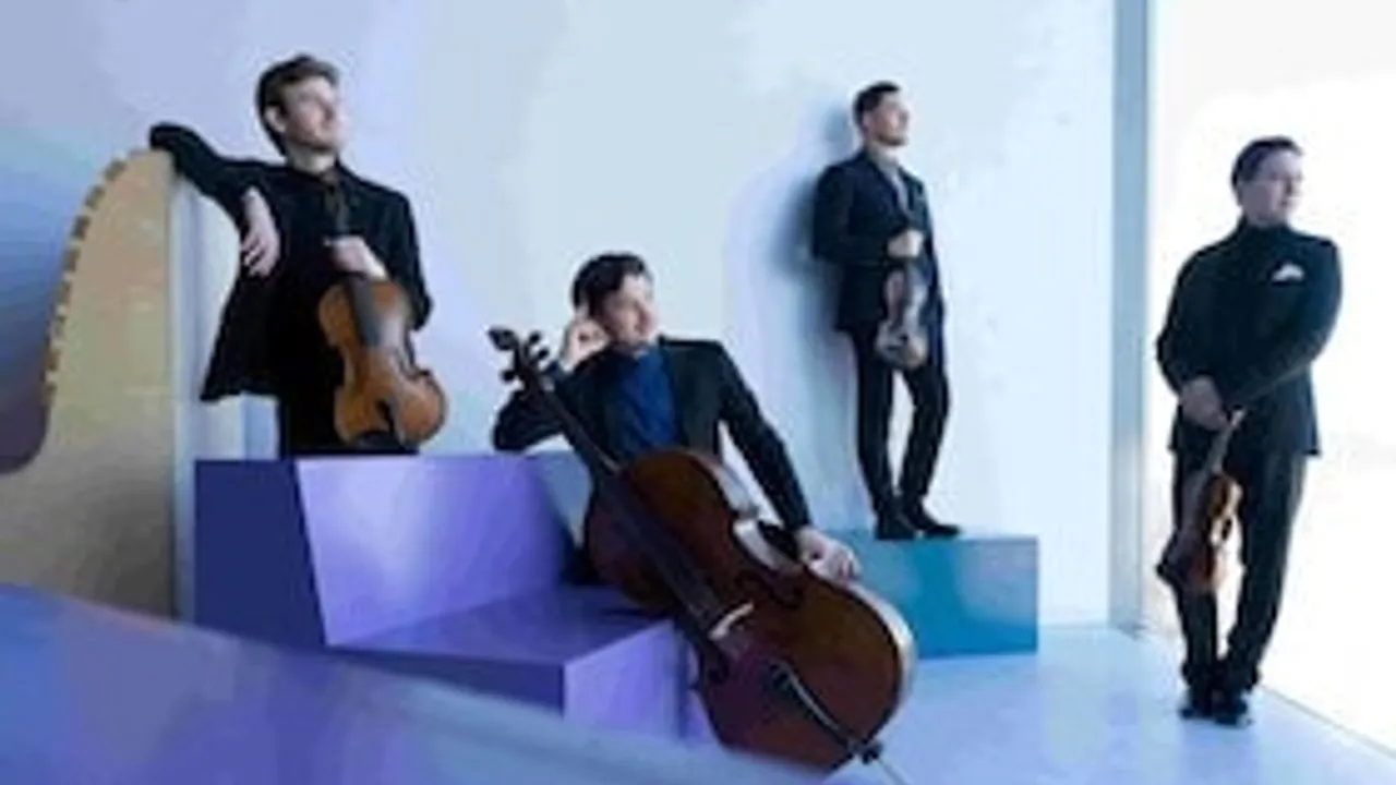 2. AboKonzert der Kunstfreunde Wiesloch e.V. - Schumann Quartett mit Fabian Müller, Klavier