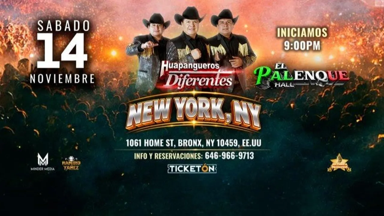 HUAPANGUEROS DIFERENTES NEW YORK