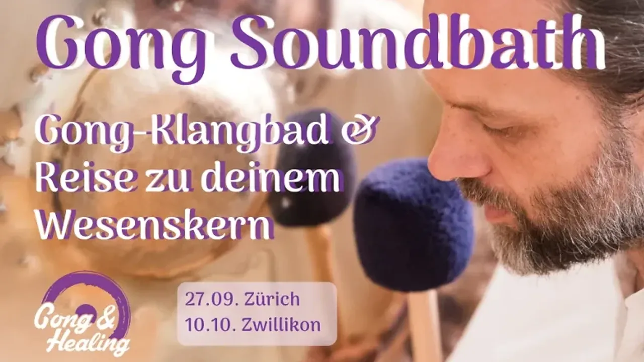 Gong Soundbath – Reise zu deinem Wesenskern