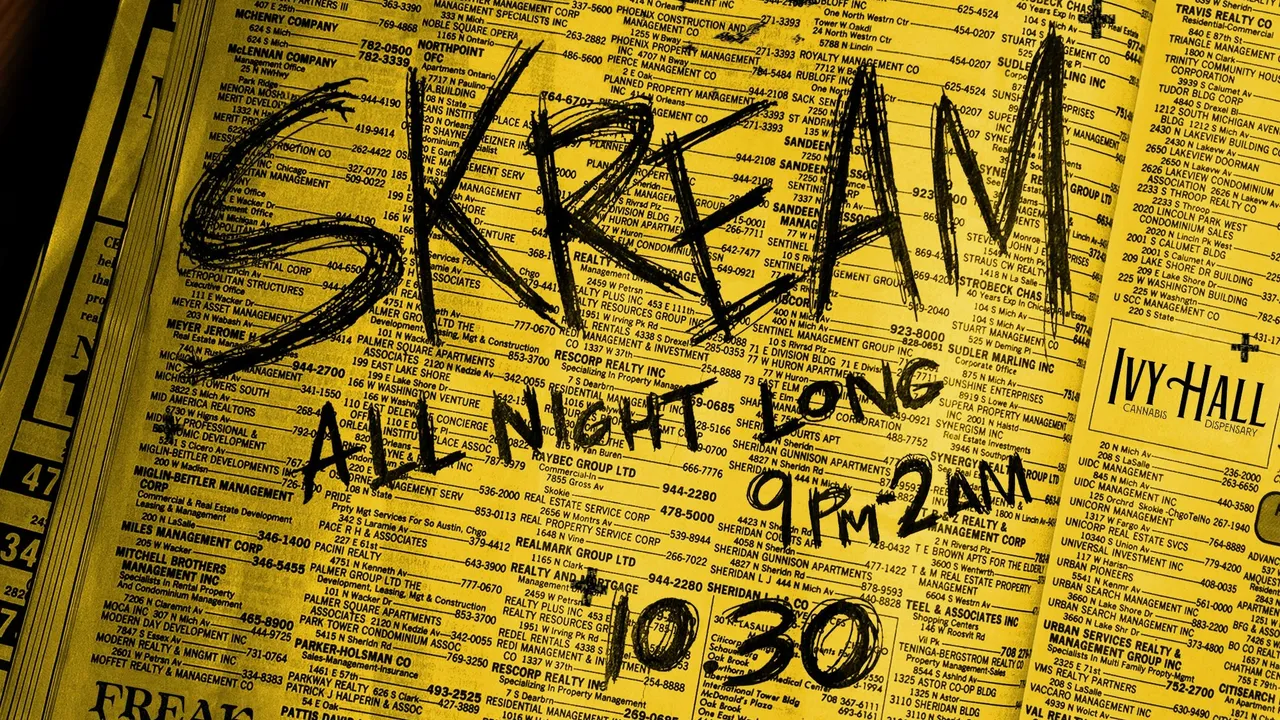 +area code w/ SKREAM all night long