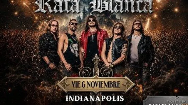 RATA BLANCA EN INDIANAPOLIS