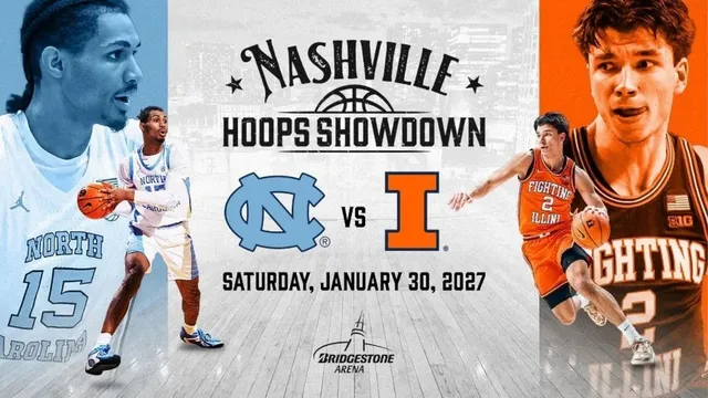 2027 Nashville Hoops Showdown: North Carolina v Illinois