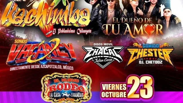 GRUPO KACHIMBA & MAS EN EL NUEVO RODEO