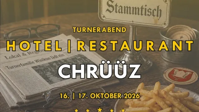 Turnerabend Winikon Samstag Nachmittag 2026