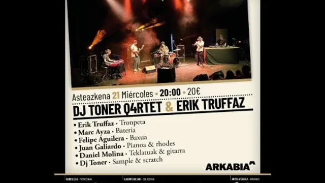 Dazz Jazz 2026: DJ Toner Q4rtet & Erik Truffaz