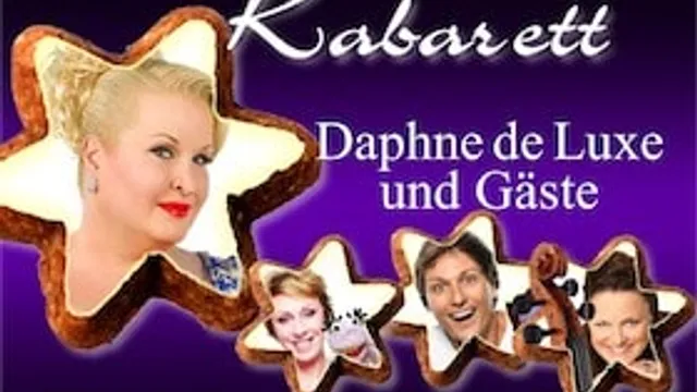 Zimtstern-Kabarett 2026 - Daphne de Luxe und Gäste: Boris Stijelja - Rebecca Carrington - Andrea Bongers