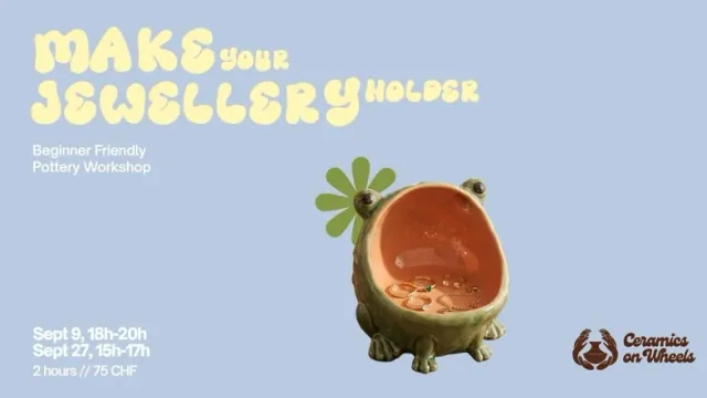 Make Your Jewellery Holder - Pottery Workshop