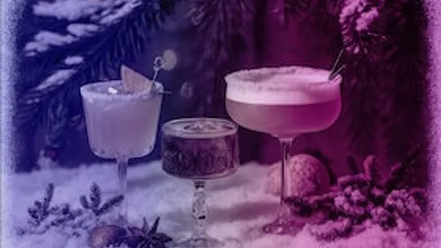 Cocktailtasting Weihnachtsspecial