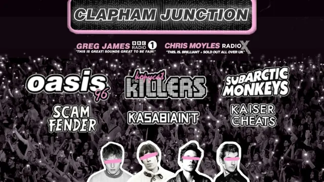 Indiepalooza Festival:  Kopycat Killers v Scam Fender v Subarctic Monkeys v Oasis96 v Kasabiaint v Kaiser Cheats