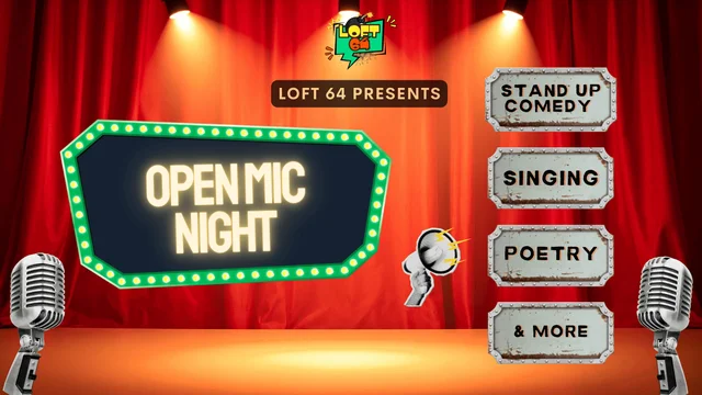 Open Mic Night in Mumbai at Loft 64 Underground