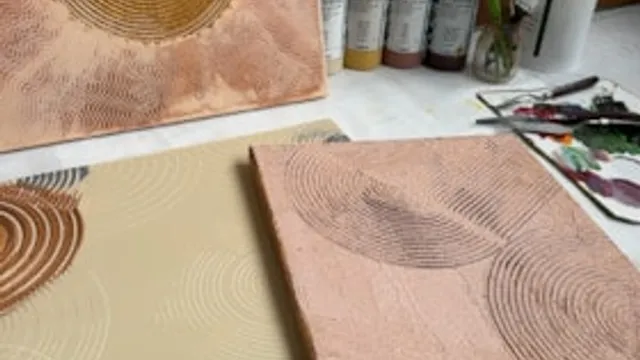 Creative Night - Motiv: Struktur, Paste, Abstrakt