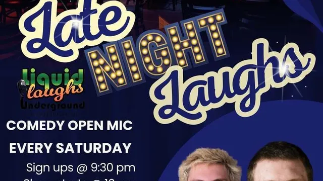 Free Comedy Show! Late Night Laughs Comedy Show and Open Mic