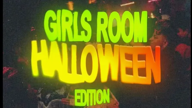 Girls Room Halloween