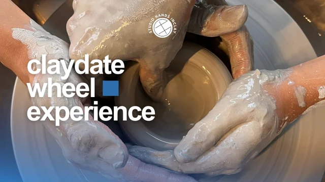 Wheel Pottery Claydate by Studio Hands InClay