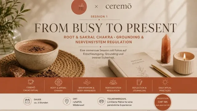 Cacao, Root & Sakral Chakras & Daily Rituals Root