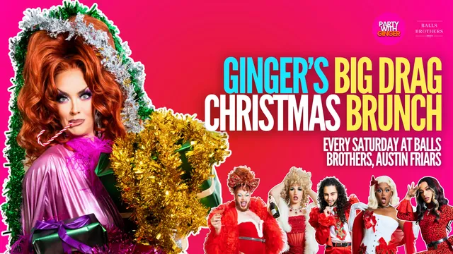 Ginger's Big Drag Christmas Bottomless Brunch