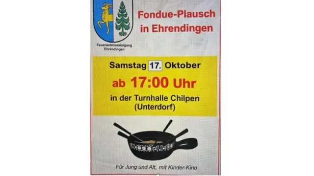 Fondue-Plausch