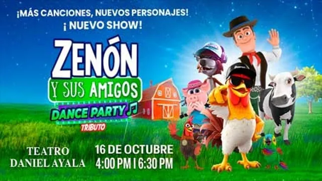 Zenón y sus Amigos Dance Party Tributo - Mérida