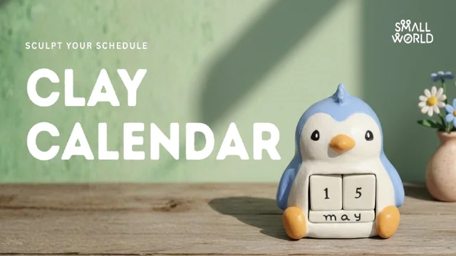 Small World - Clay Calendar